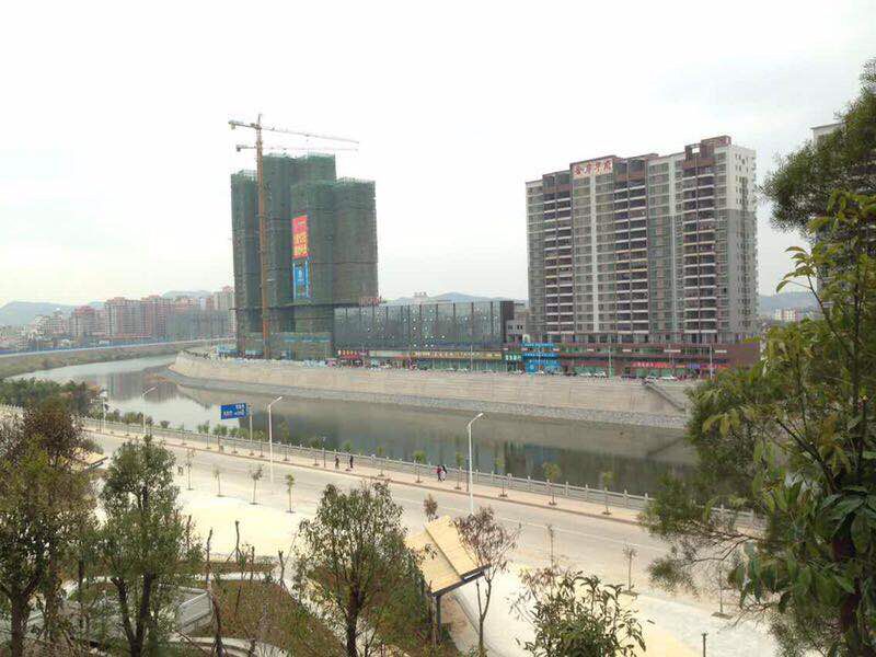 五华县沿江河堤景观改造工程